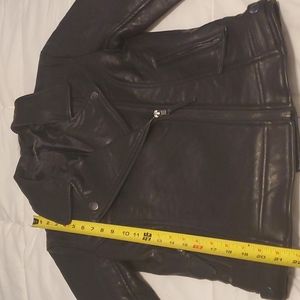 Black excellent moto Jacket.
